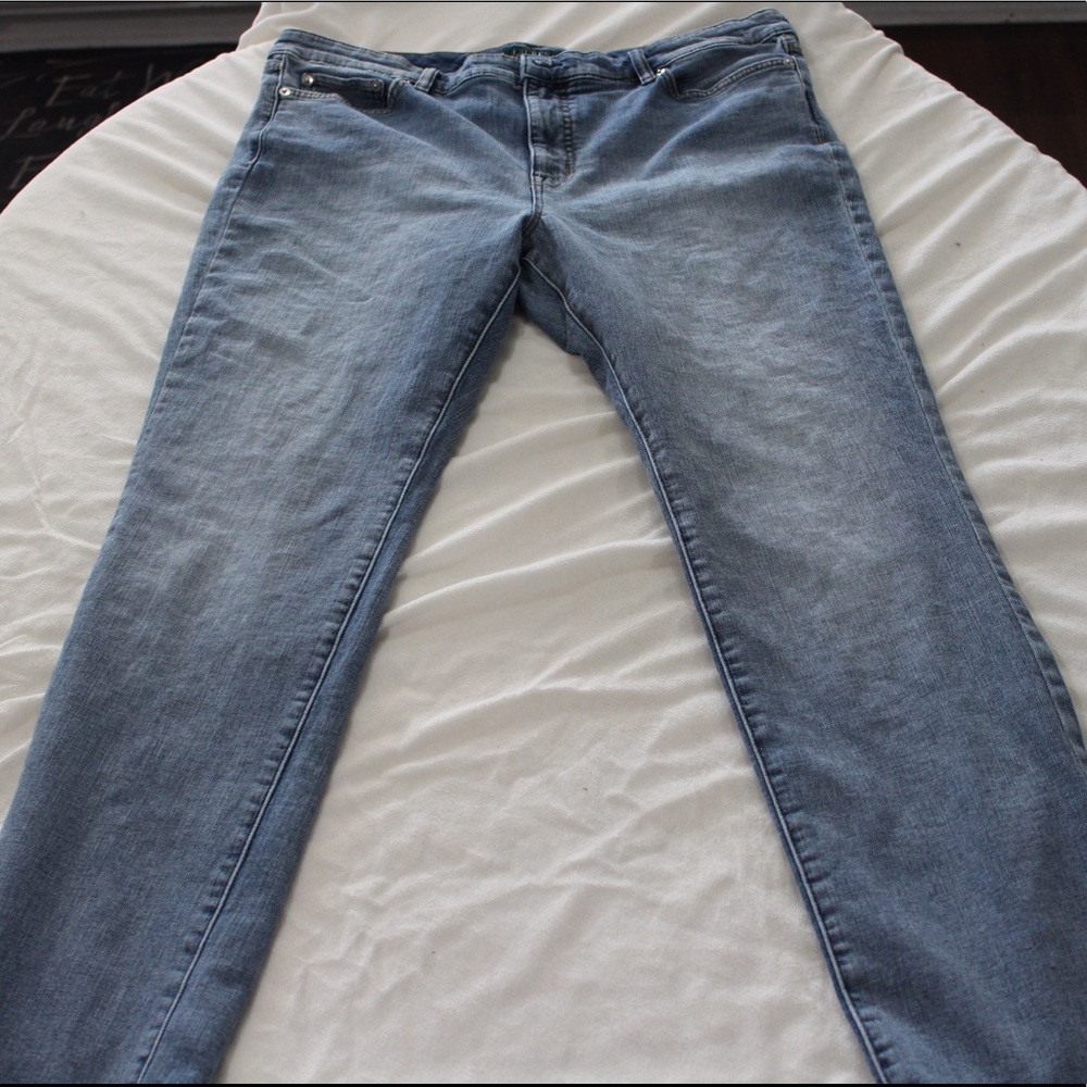 Lauren Ralph Lauren Blue Jeans (Minor Flaw)